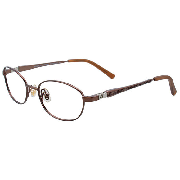 EASYCLIP EC365 Eyeglasses Eye Glasses 010 Satin Authentic New 46mm Unisex